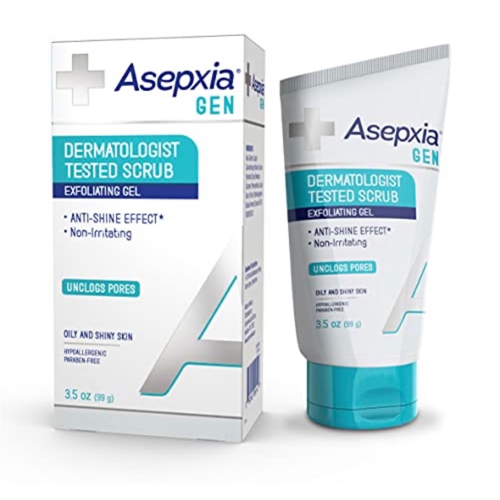 NEW ASEPXIA EXFOLIATING GEL ANTI SHINE EFFECTS